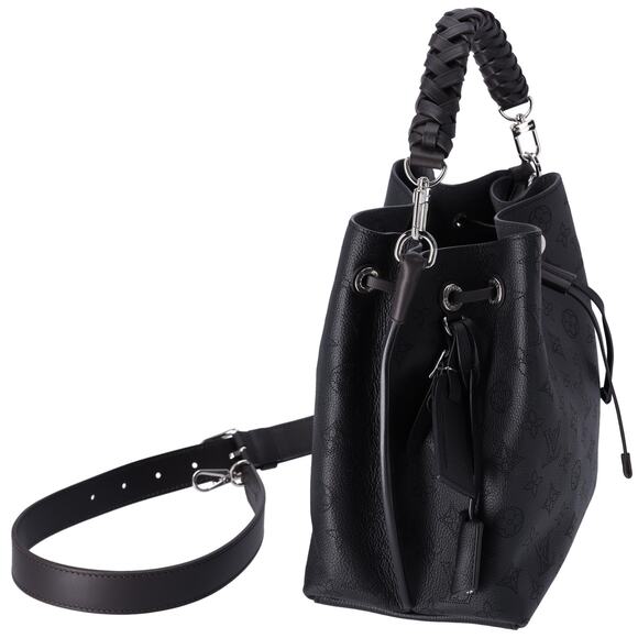 Louis Vuitton Muria Mahina Handbag M55800 Black Mahina Calf Leather - Picture 7 of 7